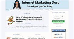 Desktop Screenshot of internetmarketingduru.com